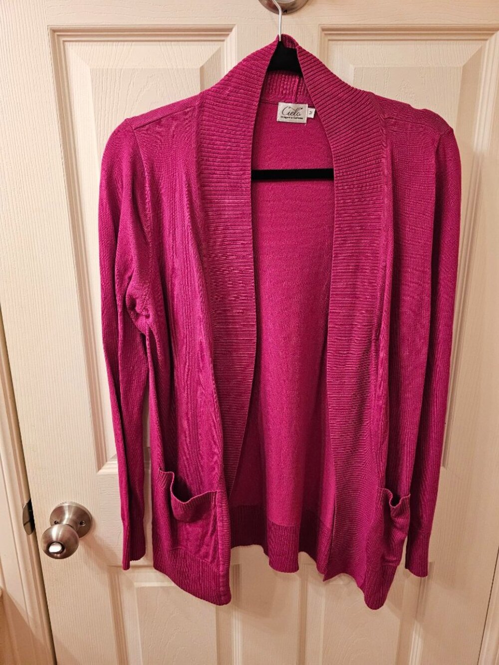 NWOT Cielo Medium Pink Cardigan